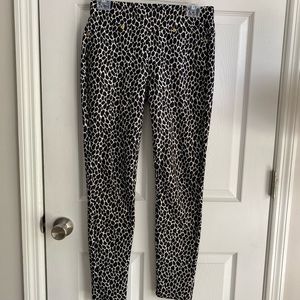 Michael Kors Animal Print Jeggings Size S